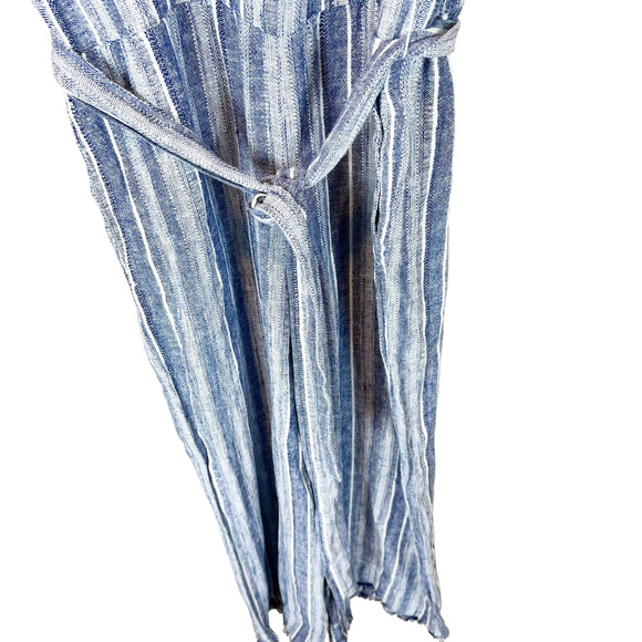 Cloth & Stone Striped Linen Jumpsuit - Picture 4 of 9